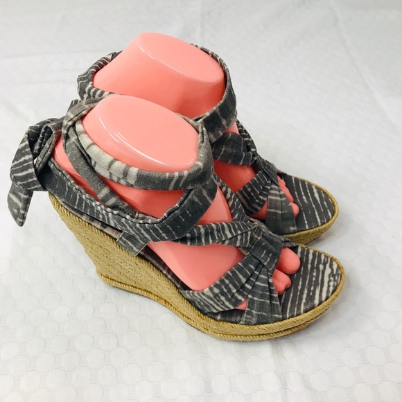 Stuart Weitzman Theodora & Callum Espadrille Wedge - Picture 2 of 7